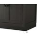 Alden 60 X 35 inch Mocha Brown Bathroom Vanity Cabinet