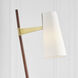 AERIN Katia 56.75 inch 15.00 watt Mahogany and Hand-Rubbed Antique Brass Floor Lamp Portable Light