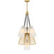 Liana 7 Light 18 inch Brushed Gold Chandelier Ceiling Light