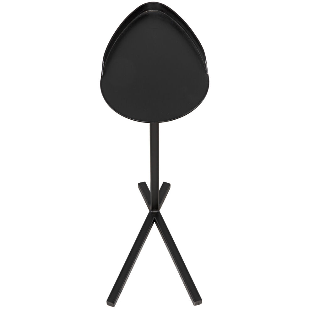 Golem 26 X 14 inch Matte Black Side Table