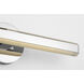 Drew & Jonathan Colt 1 Light 18 inch Chrome Bath Vanity Wall Light
