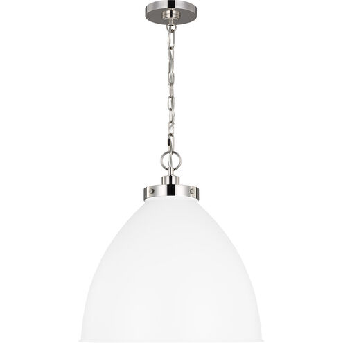 C&M by Chapman & Myers Wellfleet 1 Light 17.50 inch Pendant