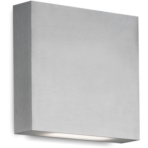 Mica All-terior Wall Light in Brushed Nickel