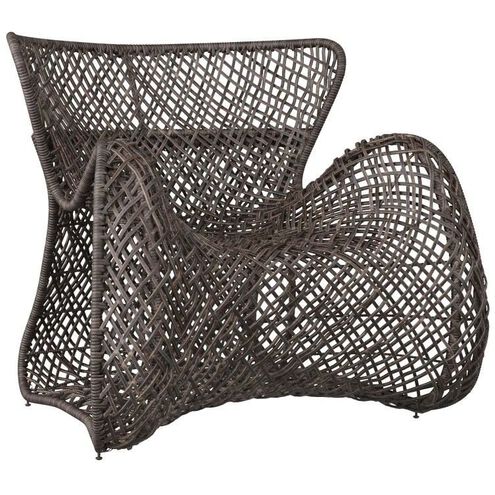Sojourner Dark Gray Wash Lounge Chair