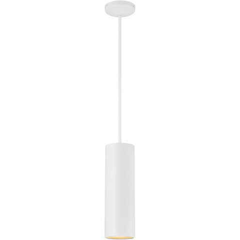 Pilson LED 5 inch Matte White Pendant Ceiling Light