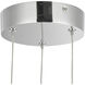 Motif Multi Pendant Ceiling Light in Chrome