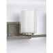 Mast 3 Light 24 inch Brushed Nickel Bath Vanity Wall Light