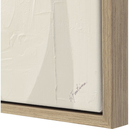 Allegra Beige Canvas Art