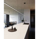 Fino LED 70 inch Satin Black Linear Pendant Ceiling Light in 3000K