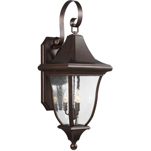 Sean Lavin Oakmont 3 Light 33.75 inch Patina Bronze Outdoor Wall Lantern