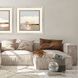 Landscapes Collection Champagne Gold Block Contemporary Framed Art