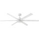 Coastal Elements Valor 66 inch Matte White Smart Fan