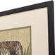 Rattan Jungle Brown and Green and Rust and Multi Framed Art, Propac