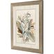 Waterside Collection Sloped Profile Champagne Gold With Dark Wash Framed Art
