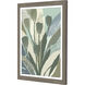 Tropical Botanical 28 X 22 inch Non-Glass Framed Art