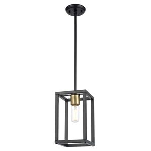 Sambre 1 Light 7 inch Multiple Finishes and Buffed Nickel Mini-Pendant Ceiling Light