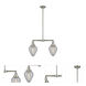 Franklin Restoration Geneseo 2 Light 21 inch Brushed Satin Nickel Chandelier Ceiling Light, Franklin Restoration