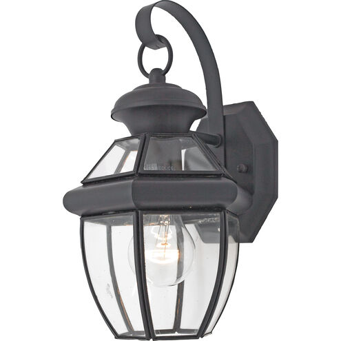 Newbury 1 Light 13 inch Mystic Black Outdoor Wall Lantern