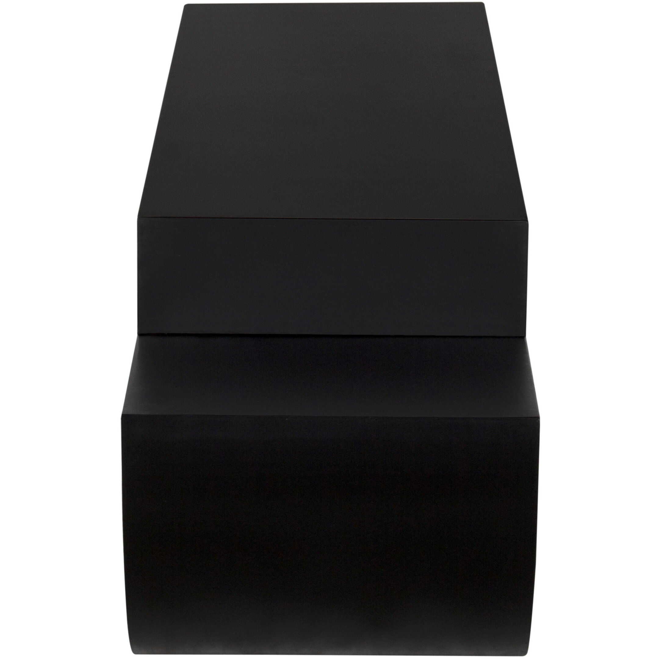 Leeroy 66 X 18 inch Matte Black Coffee Table/Bench