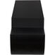 Leeroy 66 X 18 inch Matte Black Coffee Table/Bench