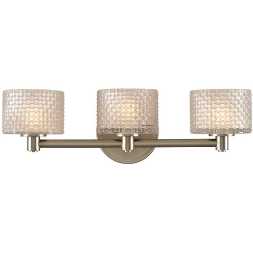 Willow 3 Light 19.00 inch Bathroom Vanity Light