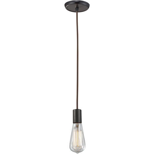 Menlow Park 1 Light 2 inch Oiled Bronze Mini Pendant Ceiling Light