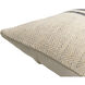 Brett 22 X 22 inch Pearl/Ash/Off-White/Khaki Accent Pillow