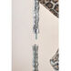 Anita 71 inch Shiny Gold Coat Hanger