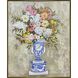 Arrangement in Blue Blue and Multi and Pink and Yellow Canvas
