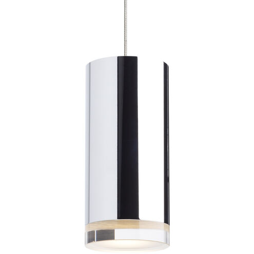 Sean Lavin Dobson II 2.6 inch Chrome/Chrome Pendant Ceiling Light in Incandescent, Monopoint