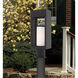 Bleecker 1 Light 17 inch Black Outdoor Post Top Lantern