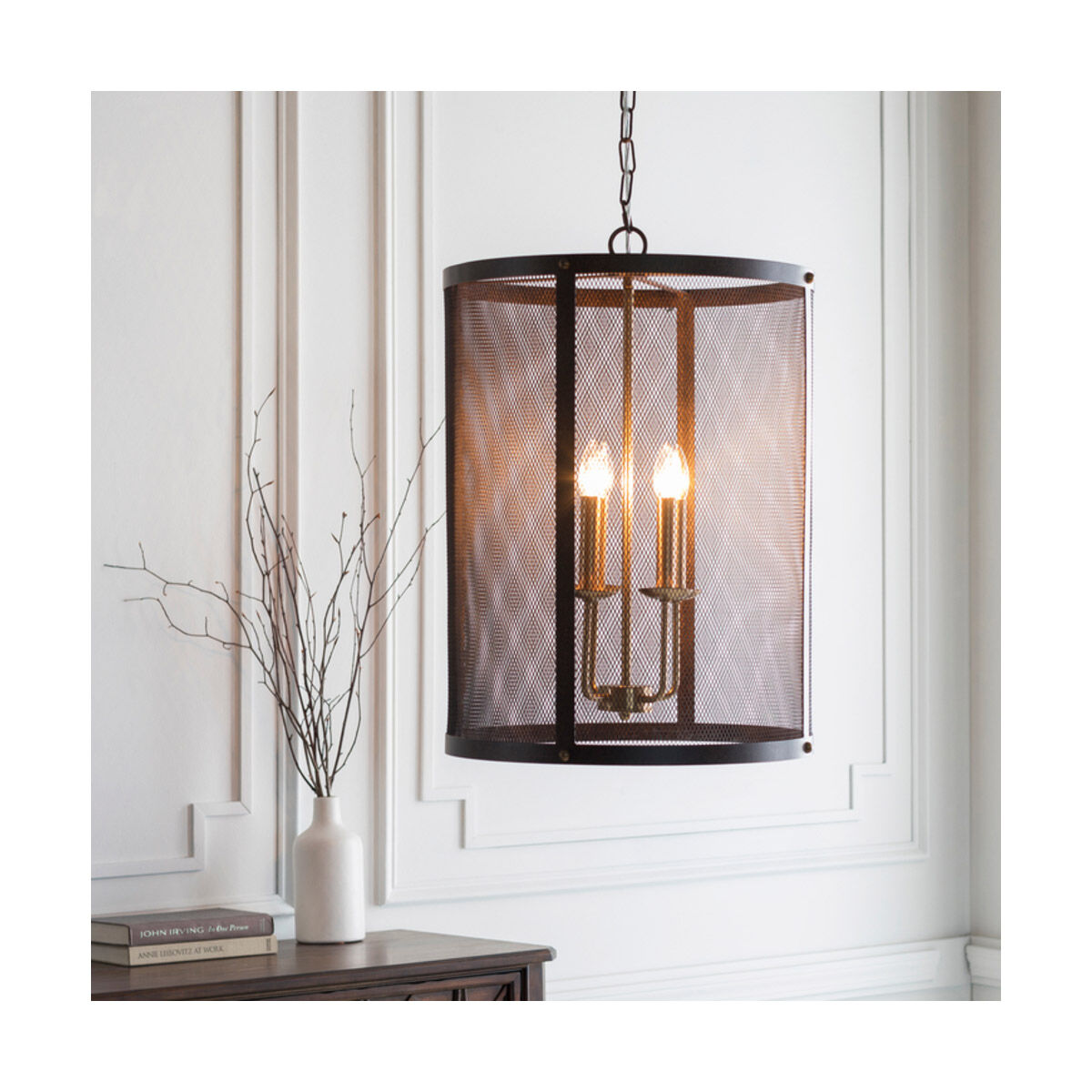 Lombard 4 Light 19 inch Pendant Ceiling Light