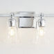 Sean Lavin Monterro 4 Light 30.25 inch Chrome Vanity Light Wall Light