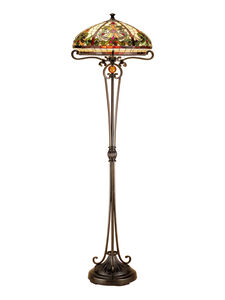 Boehme 62 inch 100 watt Antique Bronze/Sand Floor Lamp Portable Light