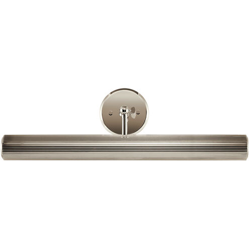 Midi 26 watt 24 inch Polished Nickel Picture Light Wall Light