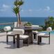 Madrone Dark Bronze Indoor Outdoor Bistro Table
