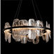 Vitre LED 38 inch Black Pendant Ceiling Light, Circular