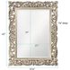 Chateau 42 X 31 inch French Pewter Wall Mirror