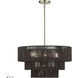Acordia 6 Light 23 inch Antique Brass Pendant Chandelier Ceiling Light