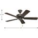 AirPro 42 inch Antique Bronze with Classic Walnut/Medium Cherry Blades Ceiling Fan