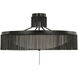 Fisher Weisman Sutton LED 32 inch Bronze Flush Mount Ceiling Light