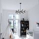 Drake LED 29 inch Matte Black Chandelier Ceiling Light