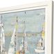 Regatta Blue and Green and Multi and Yellow Framed Art