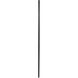 Chiverny 70 X 30 inch Matte Black French Panel Mirror