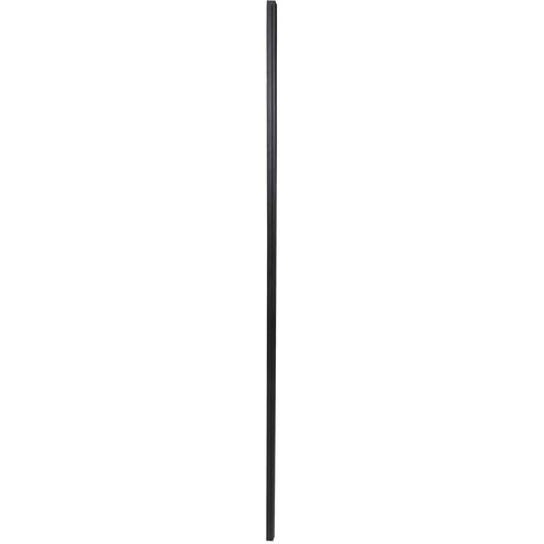 Chiverny 70 X 30 inch Matte Black French Panel Mirror