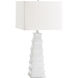 Emily 28 inch 100.00 watt White Table Lamp Portable Light