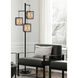 Lantern 72.5 inch 60.00 watt Black Iron Floor Lamp Portable Light