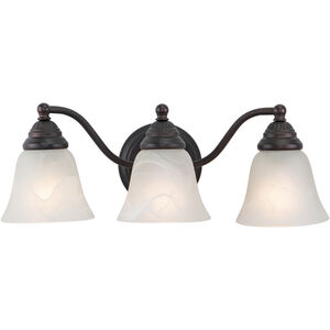 Standford 3 Light 19.00 inch Bathroom Vanity Light