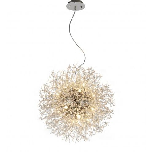 Canada 16 Light 24 inch Chrome Chandelier Ceiling Light