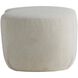 Boulder 18 inch Sand and Bronze Ottoman